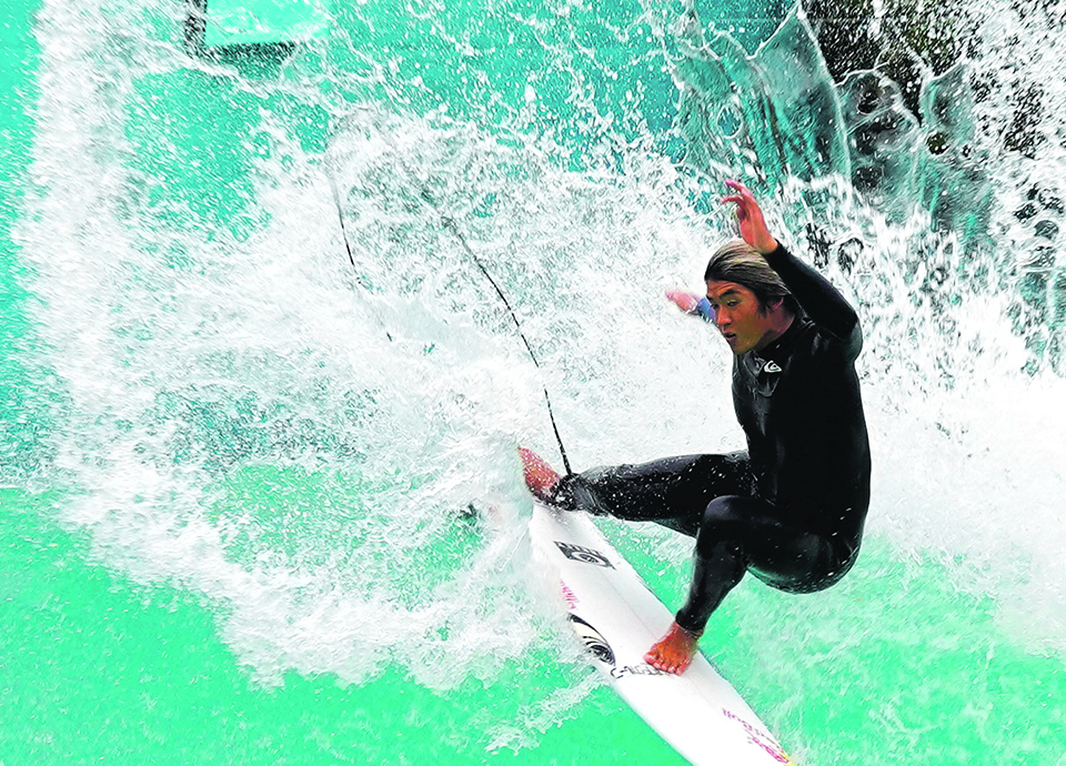 Mil ondas por hora ao estilo de cada surfista