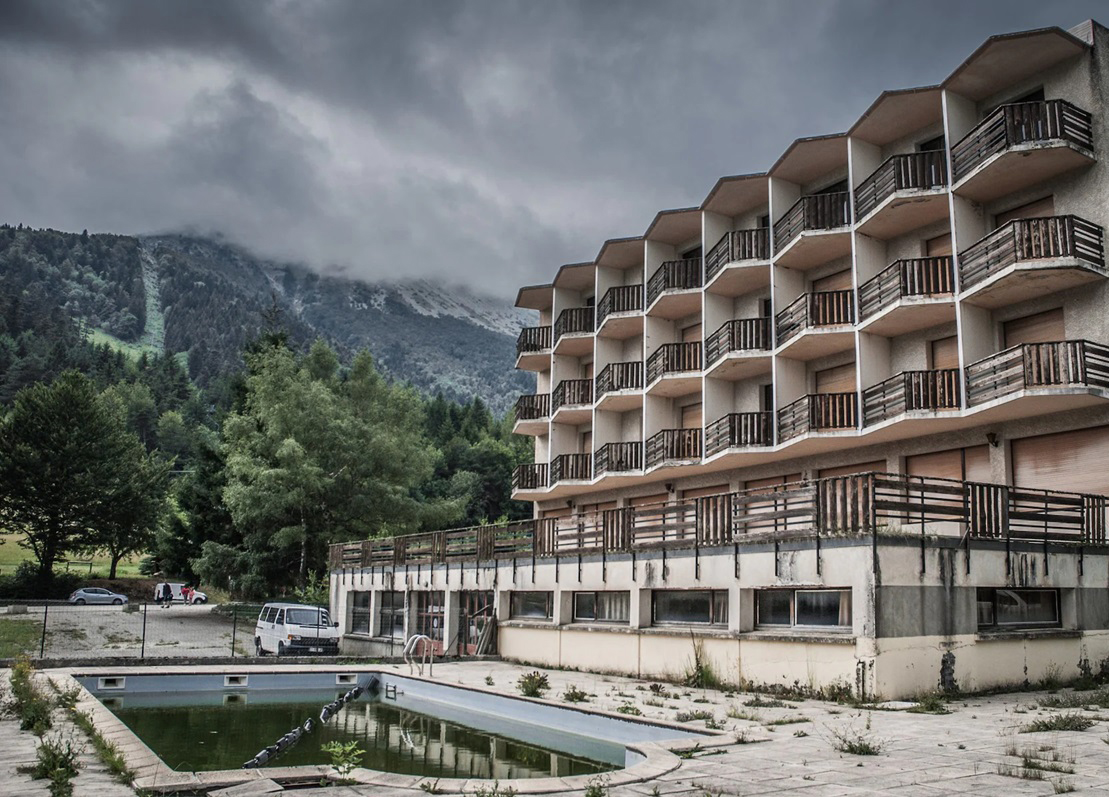 Neve -  A Europa das est&acirc;ncias de esqui fantasma