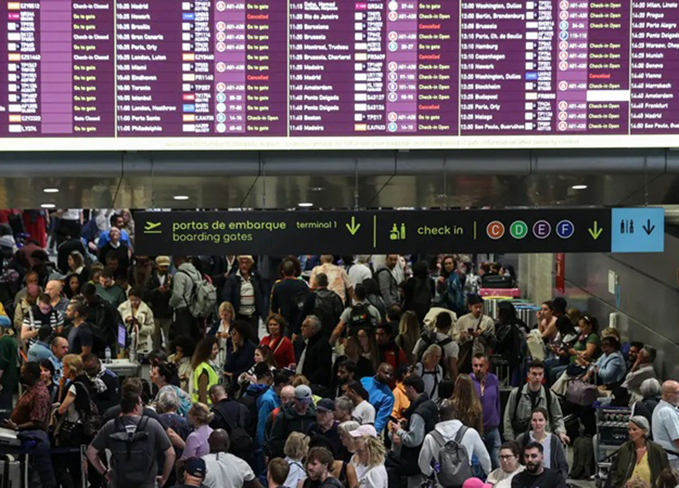 Ver&atilde;o infernal nos aeroportos europeus