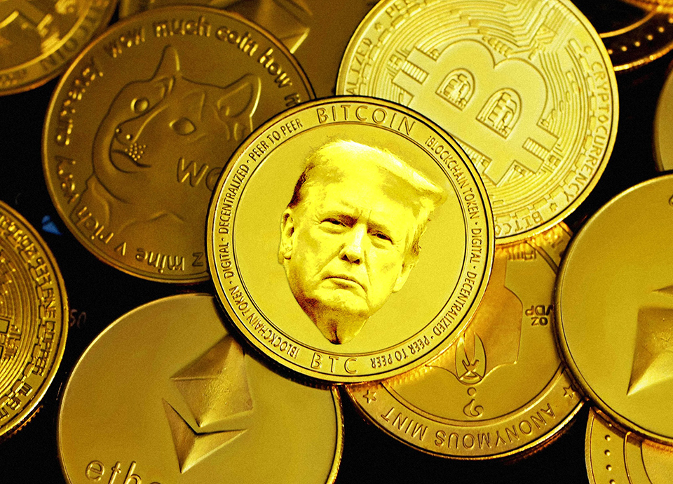 Alta na Bitcoin coincide com salto do token de Trump para a “elite” do setor