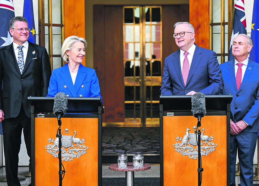 Agricultores europeus temem concorr&ecirc;ncia australiana