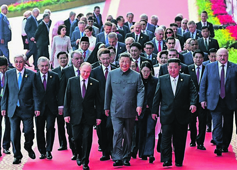 A semana de afirmação da alternativa da China