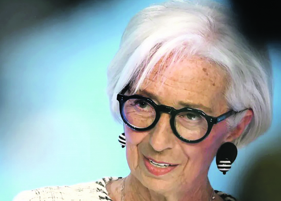 Capit&atilde; Lagarde fica  no BCE enquanto  houver &ldquo;nuvens&rdquo;