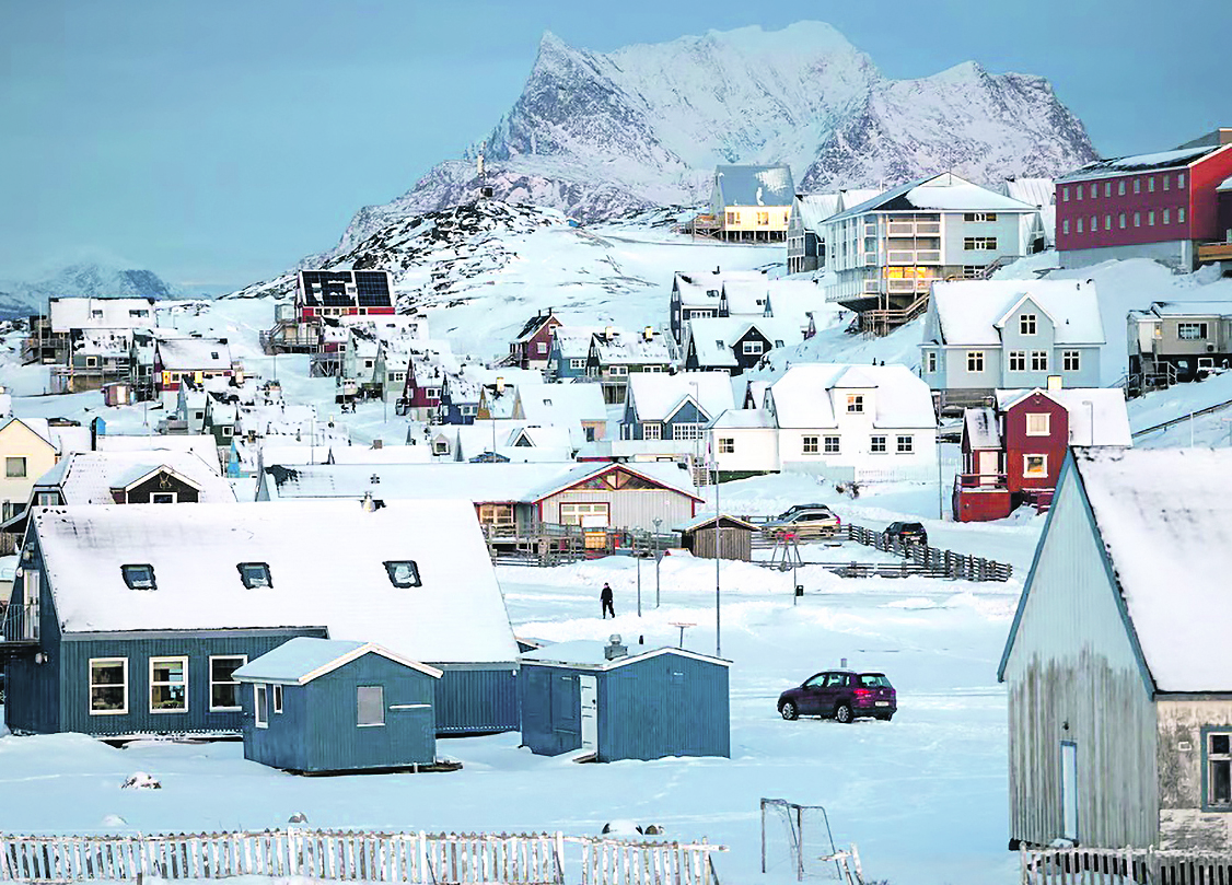 Gronel&acirc;ndia: uma ilha gelada com uma economia deprimida