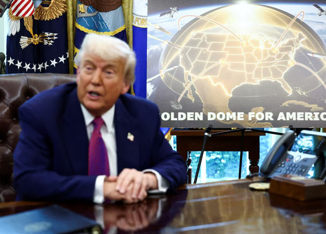 Trump dá início ao remake da Guerra das Estrelas de Reagan