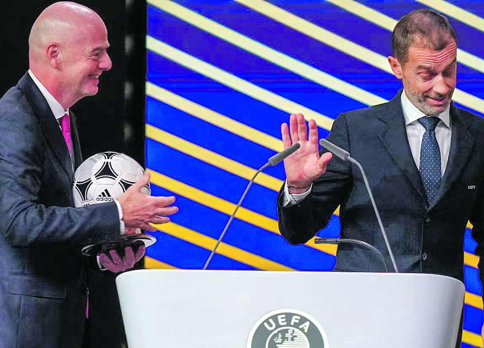 UEFA prepara queixa-crime contra Gianni Infantino