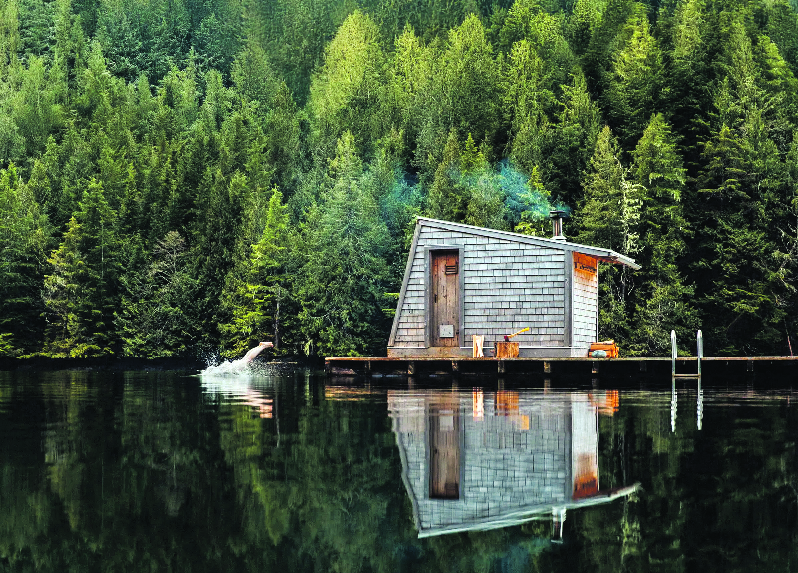 A sauna como espa&ccedil;o de liberdade