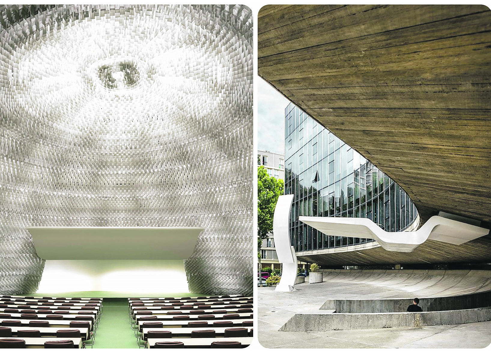 Paris a gostar de vinyl num poema de Oscar Niemeyer