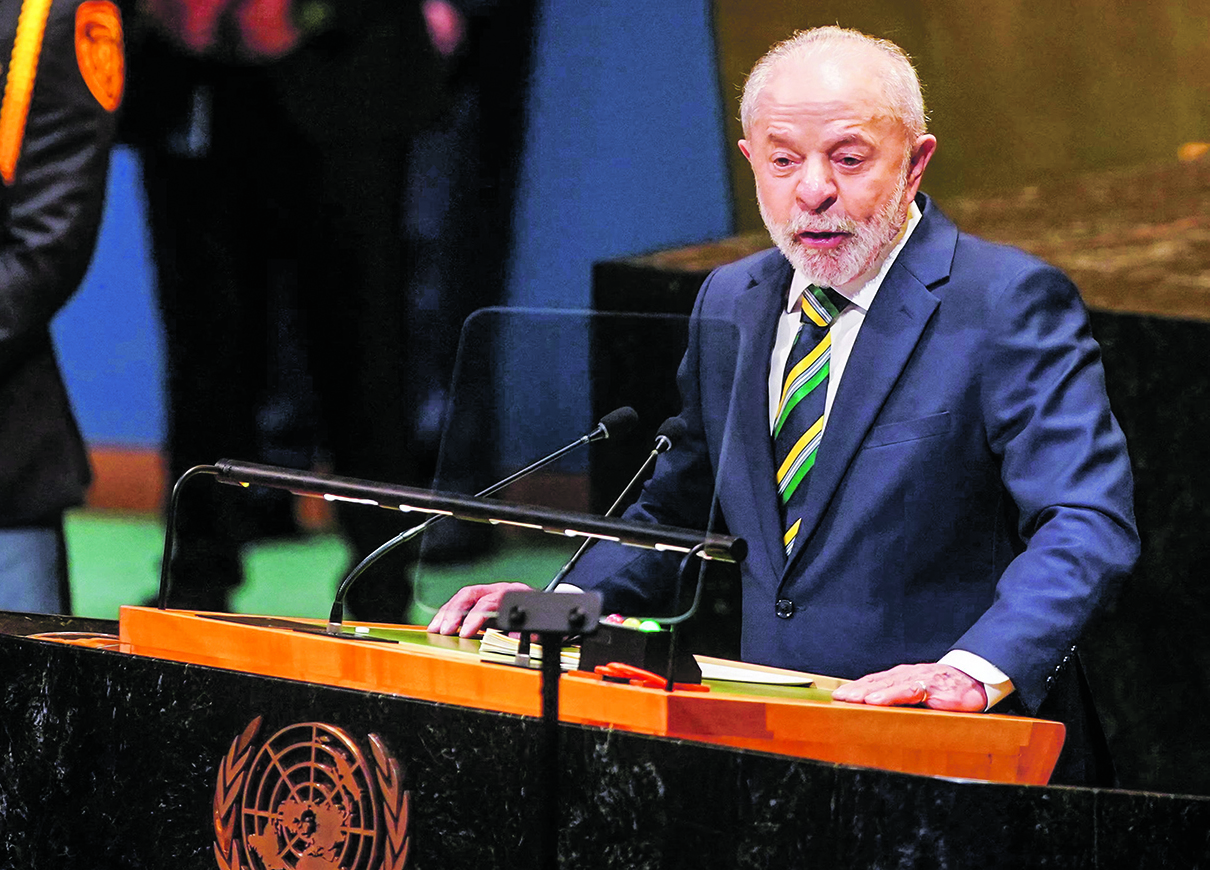 Lula da Silva protagoniza oposição a Trump na ONU