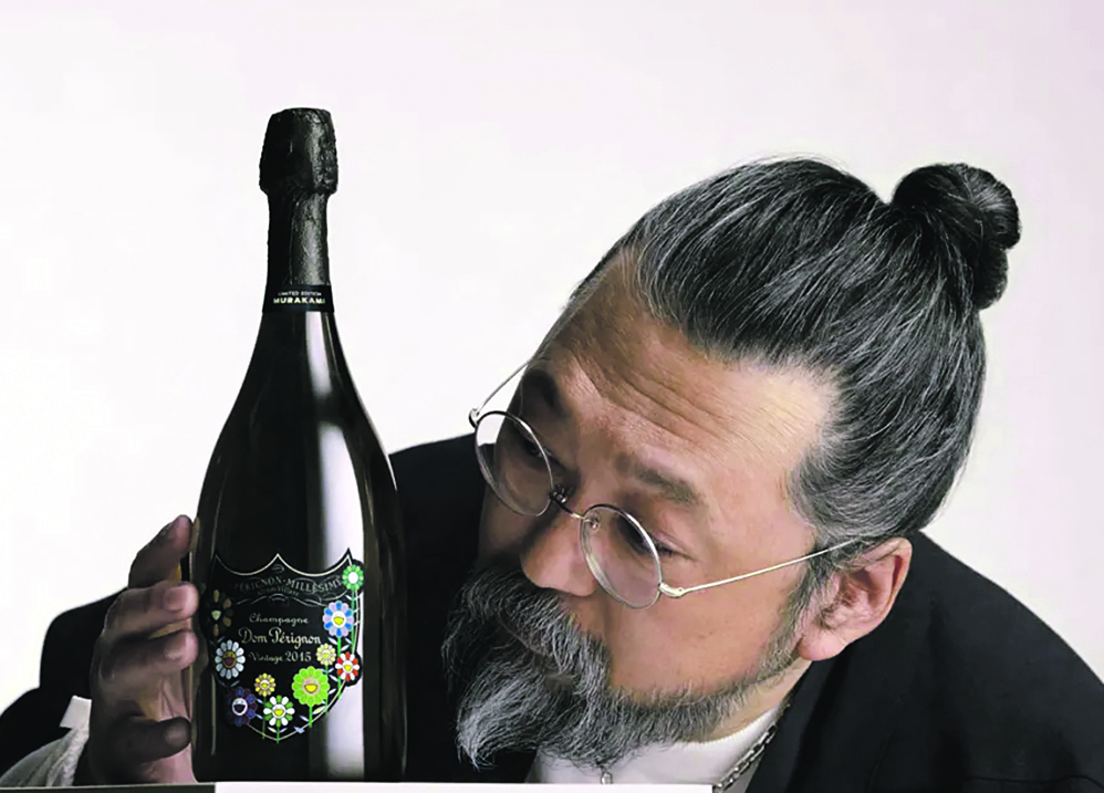 Brindar ao novo ano  com as cores vibrantes de Murakami