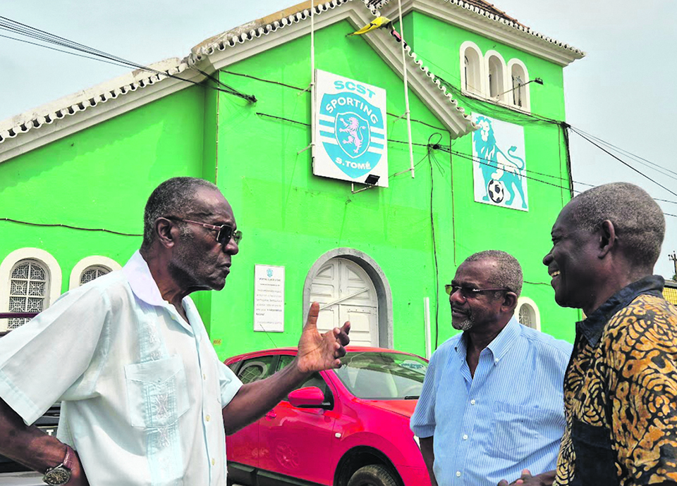 O plantel leonino da luta pela independência  de São Tomé e Príncipe