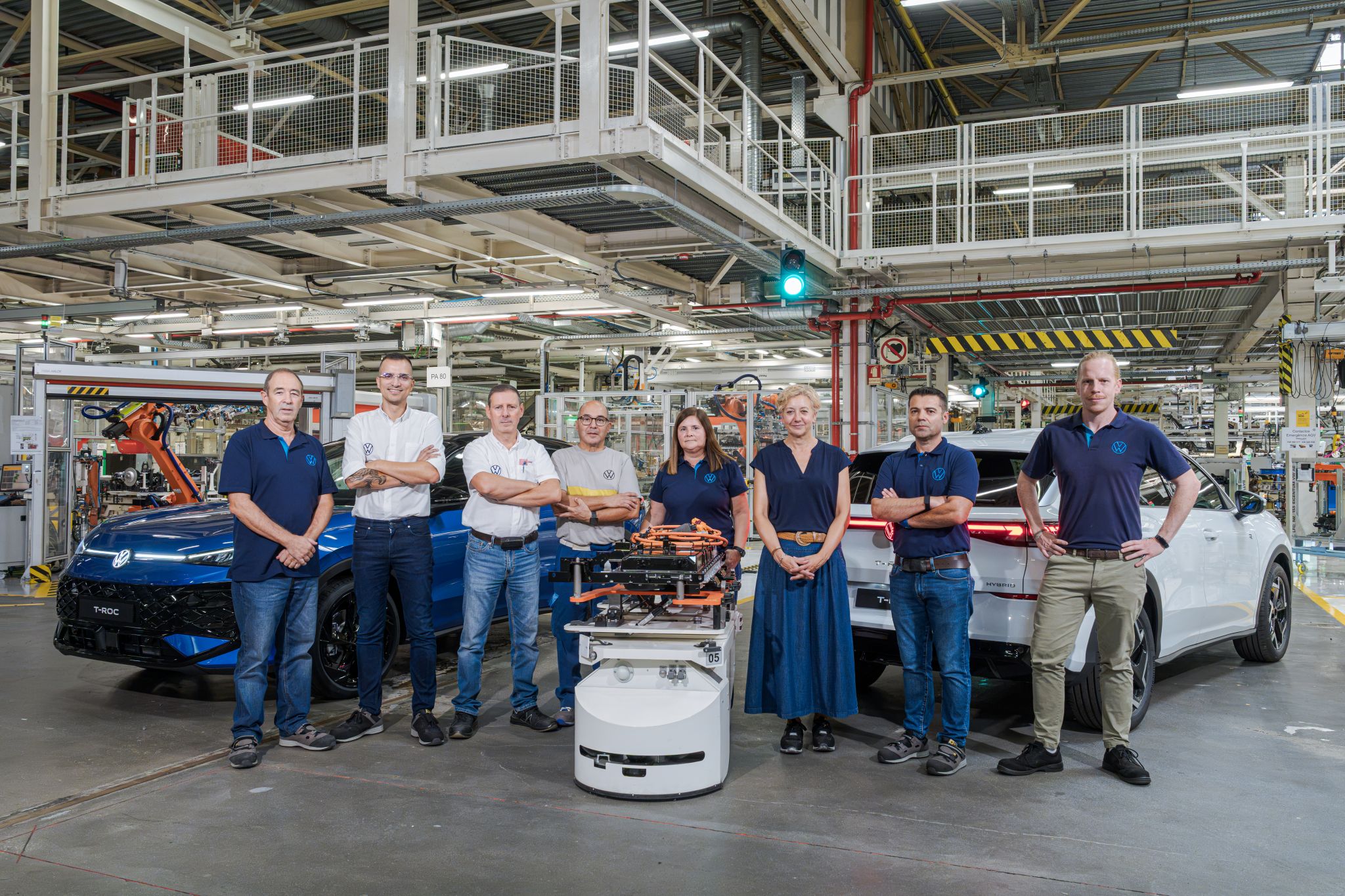 Autoeuropa avan&ccedil;a para o futuro com a Volkswagen ainda presa ao passado