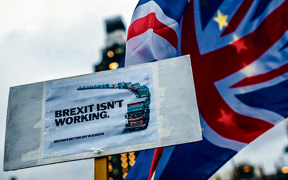 Exportações para Reino Unido aumentam 26% após Brexit