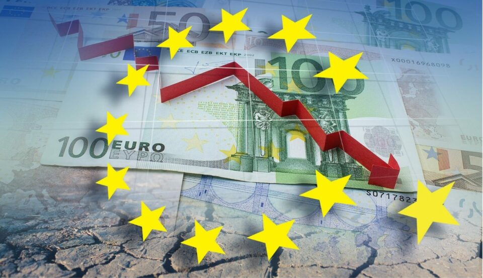 D&iacute;vida aperta empresas europeias. Portugal e Espanha entre os mais pressionados