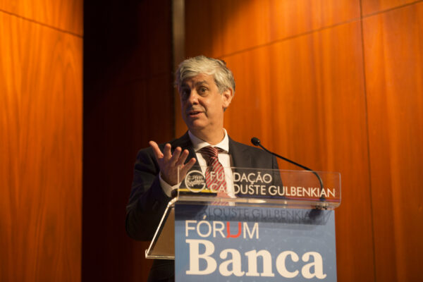 Mário Centeno faz intervenção de encerramento do Fórum Banca 2025