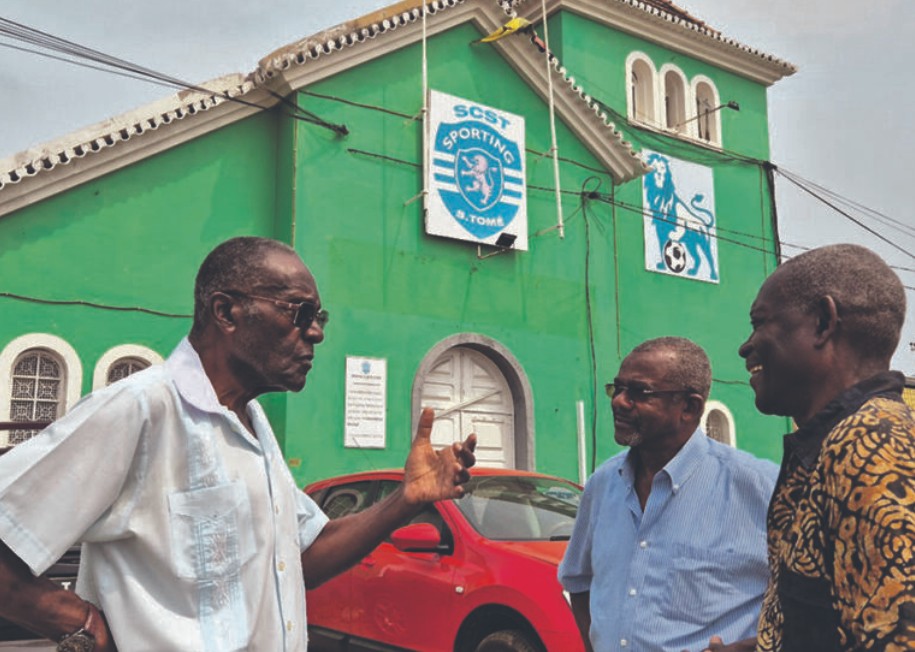 O plantel leonino da luta pela independência de São Tomé e Príncipe