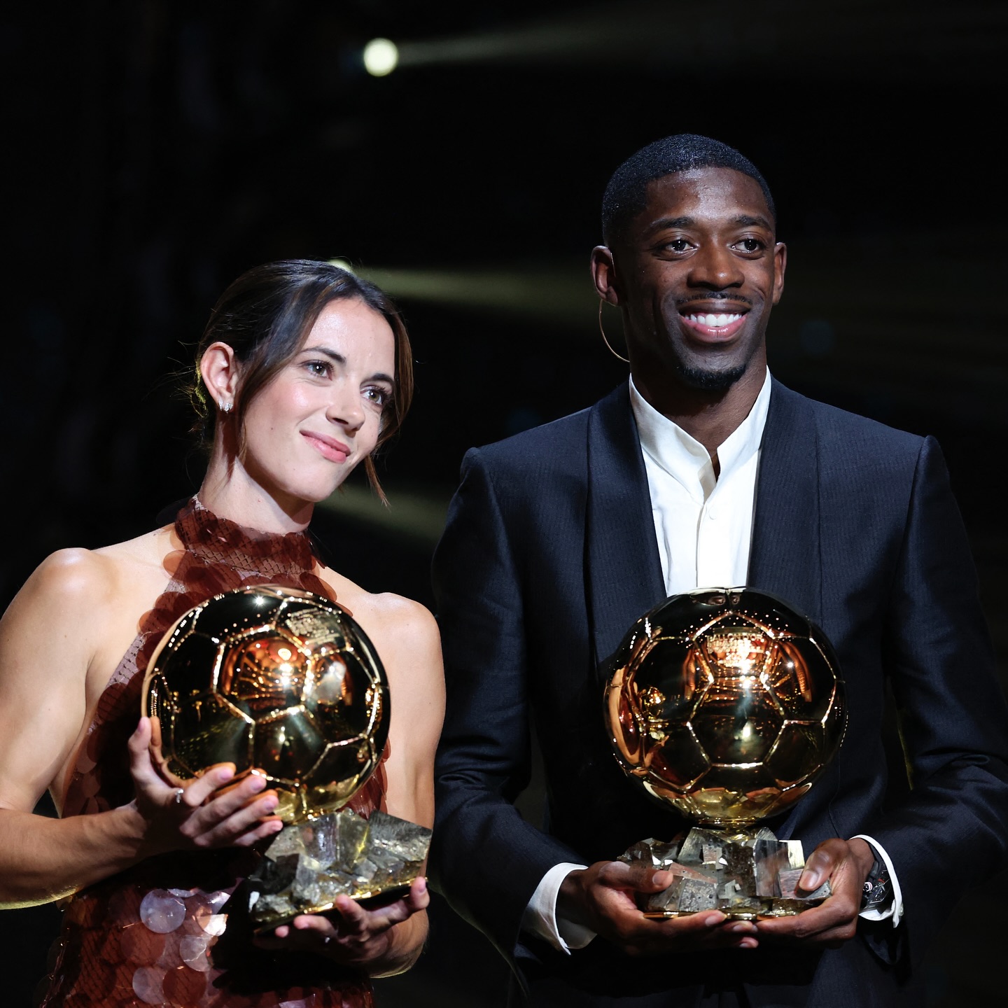 Francês Ousmane Dembélé eleito Bola de Ouro e 'hat-trick' de espanhola Aitana Bonmatí