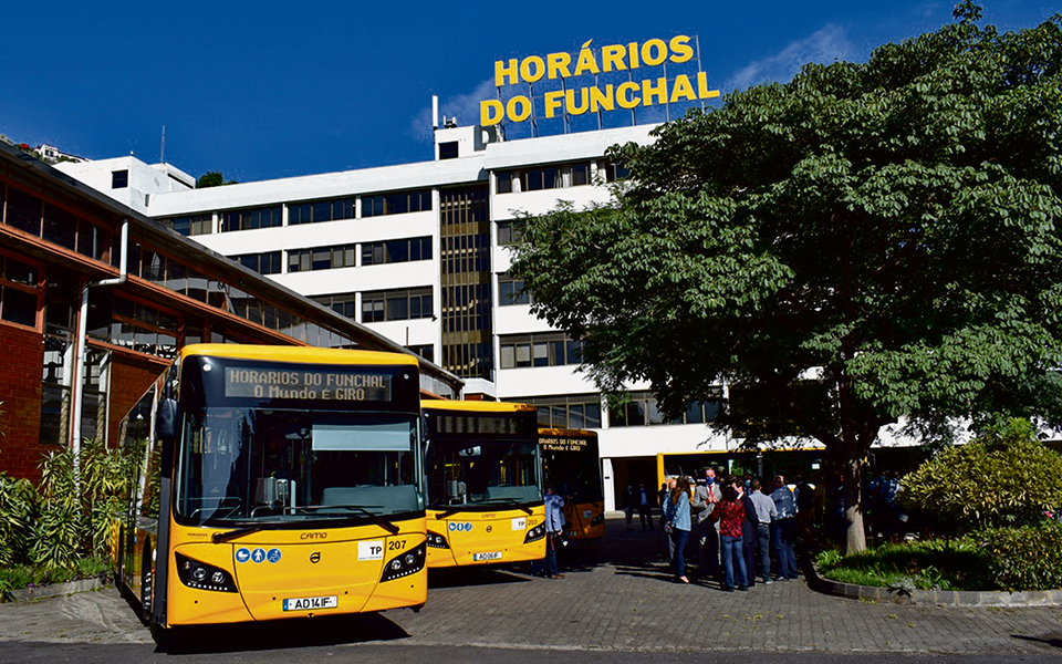 Horários do Funchal investe  20 milhões em nova frota  de 20 autocarros elétricos