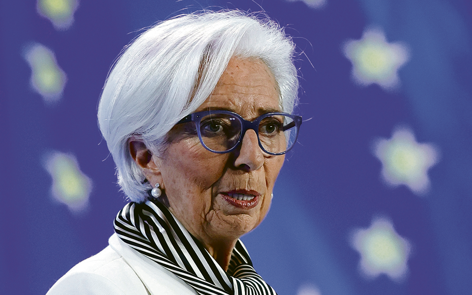 Lagarde e o BCE  de olhos postos  no verão azul  da zona euro