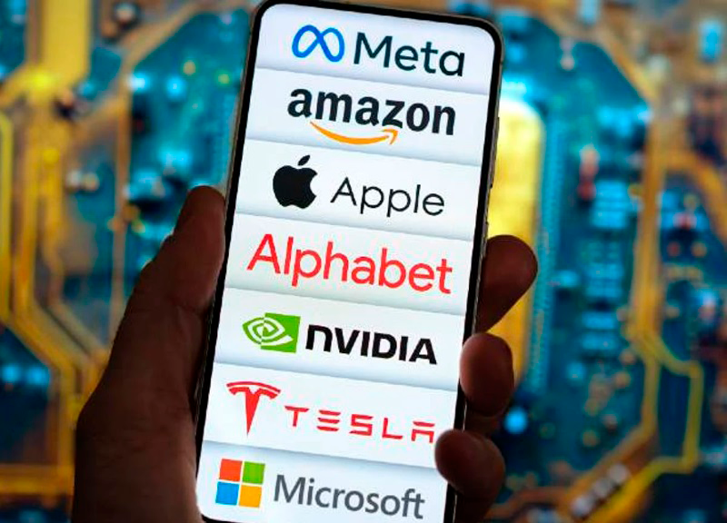 A&ccedil;&otilde;es das sete magn&iacute;ficas brilham  na bolsa